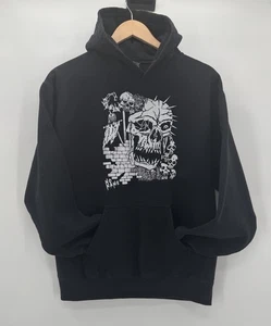 Jake Weber You Tuber No Name Merch Sudadera con Capucha Calavera Negra Patinador Gótico Grunge Talla M - Imagen 1 de 4
