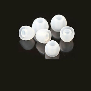 50Pairs Silicone Earbud Cushion Replacement Headphone Ear pads Gel Cover Tips_RI