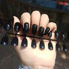 24Pcs Fashion False  Nails Acrylic Gel Full French Fake Nails Art Tips Tf-Xd