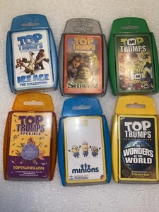 Top Trumps Konvolut Shrek Ice Age Minions Ben 10 Roald Dahl - Bild 1 von 1