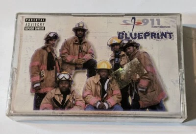 911 Entertainment RARE Blueprint 2001 Cassette Tape SEALED Go-Go - Image 1 of 4