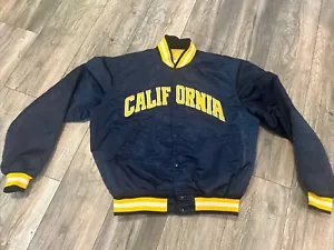 Vintage California Golden Bears Starter Satin Jacket Men’s Xl Nice 80’s - Picture 1 of 18