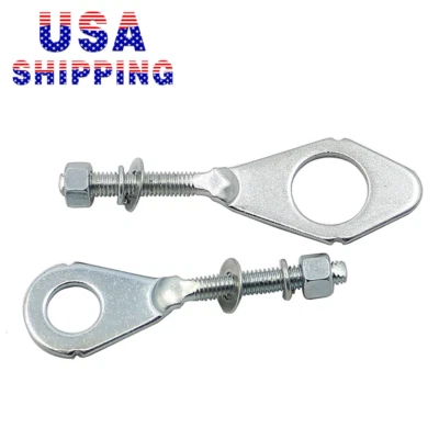 Rear Axle Chain Adjuster Set for Honda CA100 CA102 S65 C70 CM91 CA200 CT200 CT90 - Изображение 1 из 4