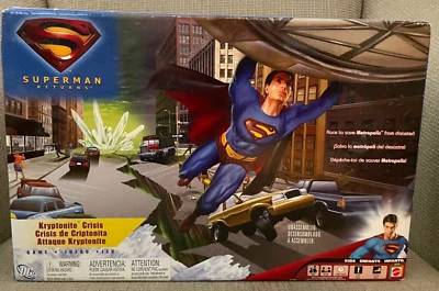 Superman Returns Kryptonite Crisis 2005 Mattel board game J3737 *NEW* - Image 1 of 3