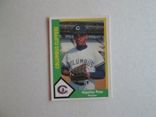 1990 CMC  Hipolito Pena  #6  Columbus Clippers
