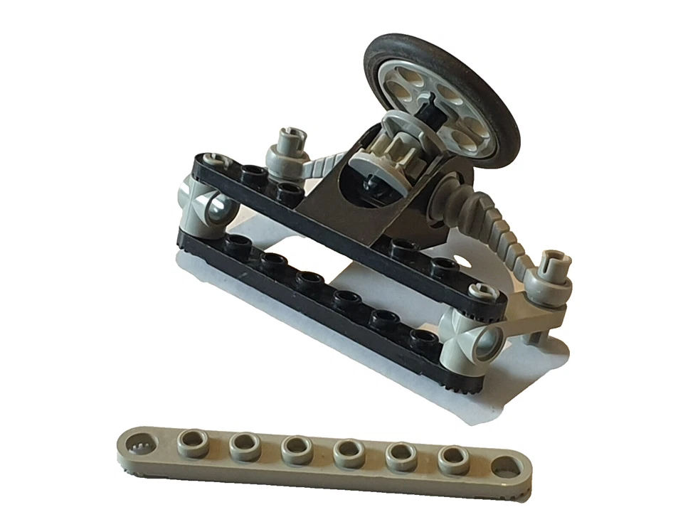 1x Lego Technic Lenkung Set 2790 2791 2792 schwarz hellgrau 12 Teile s.Foto! - Bild 1 von 1