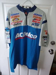 Vintage NASCAR Dale Earnhardt Jr 99 AC Delco Champion Pit Crew Shirt Race Used - Picture 1 of 3