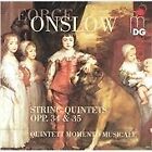 Georges Onslow : Onslow : Quintettes à cordes op.34 et op.35 CD rapide et GRATUIT P & P