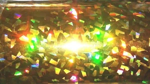 PRISMATIC TAPE GOLD DIY LURES - Picture 1 of 1