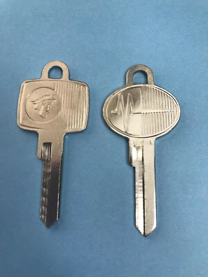 MERCURY Vintage Key Blank Set, NOS OEM, 1952 - 1964, 1761MP & 1761MS - Image 1 of 3