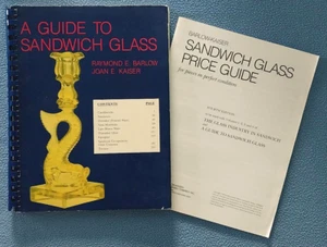 1985 Antique Sandwich Glass Reference & Price Guide - Overshot, Insulators, etc - Picture 1 of 9
