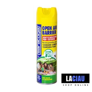 ANTIZANZARE SPRAY PER ESTERNI OPEN AIR BARRIER SARATOGA 500ml - Foto 1 di 1