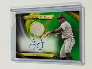 2024 Topps Pro Debut - Fabrics of the Future Autograph Termarr Johnson /99 - Picture 1 of 2