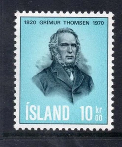 ICELAND MNH 1970 SG476 150 NACIMIENTO ANV DE GRIMUR THOMSEN - Imagen 1 de 1
