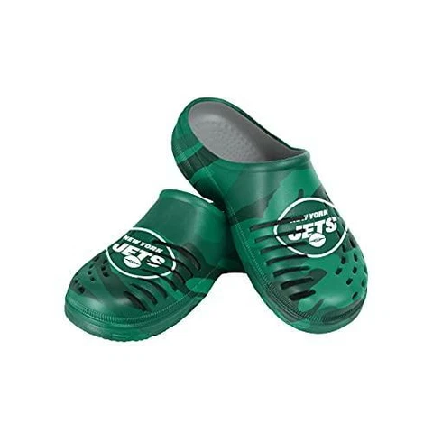 FOCO New York Jets NFL Mens Tonal Camo Clog - L Cover