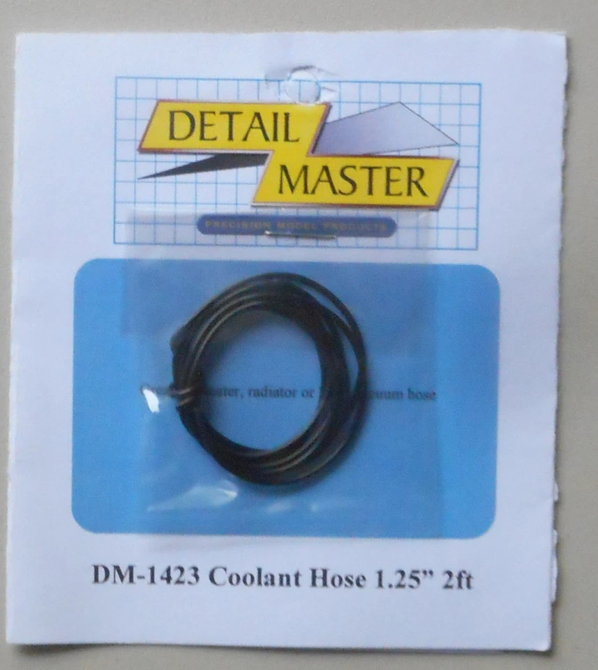 MANGUERA REFRIGERANTE 2 FT 1 1/4 1:24 1:25 DETALLE MASTER CAR MODELO ACCESORIO 1423 Foto 1 de 1