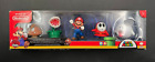 Pack de 5 figurines exclusives Nintendo Super Mario Mushroom Kingdom EB - NEUF