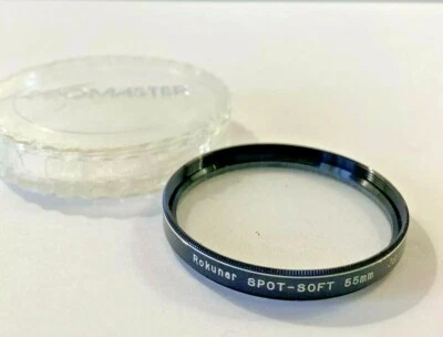ROKUNAR Spot Soft 55mm Camera Lens Filter Made In Japan In Plastic Case  - Image 1 of 4