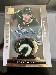 2014-15 Upper Deck The Cup Tyler Graovac Rookie Patch Auto Gold 10/10 - Picture 1 of 2
