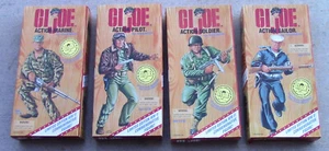 GI Joe 1995 Target Exclusive Action Soldier Marine Pilot Sailor Set of 4 NEW - Picture 1 of 9