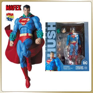 Figura de anime de acción original Mafex 117 DC Batman Silent Superman Hush modelo juguetes - Imagen 1 de 10