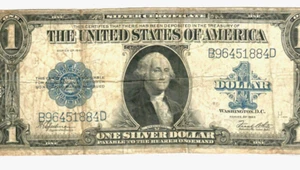$1 "1923" (HORSEBLANKET) $1 (SILVER CERTIFICATE) "1923" (HORSEBLANKET) NICE!!! - Picture 1 of 3