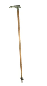 bIRD HANDLE ANTIQUE CANE CHILD LITTLE PERSON VICTORIAN EDWARDIAN GOTHIC neocurio - Picture 1 of 11