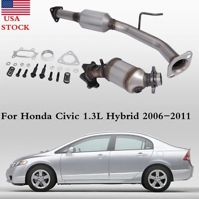 EPA Catalytic Converter For Honda Civic 1.3L Hybrid 2006-2011 Easy Installation - Изображение 1 из 4