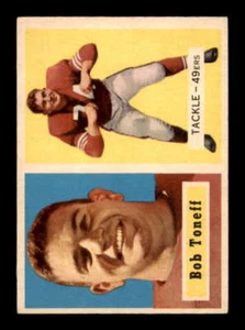 1957 Topps #148 Bob Toneff EX/EX+ 49ers DP 543305 - Picture 1 of 2