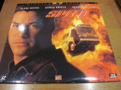 SPEED Keanu Reeves/Sandra Bullock Widescreen Laserdisc Movie - VGC - Image 1 of 4