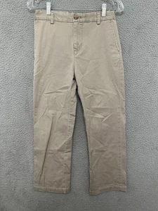 Vineyard Vines Boys Pants Size 18 Youth Beige Khaki Flat Front Chino Dress P - Picture 1 of 5