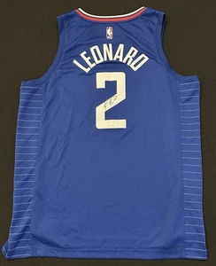 Kawhi Leonard Signed Authentic Swingman Clippers Jersey Autographed Auto PSA COA - Picture 1 of 6