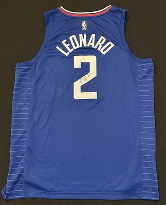 Kawhi Leonard Signed Authentic Swingman Clippers Jersey Autographed Auto PSA COA - Image 1 of 4