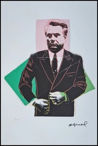 ANDY WARHOL * John Gotti * 57 x 38 cm * signed lithograph * limited # 15/100 - Bild 1 von 10