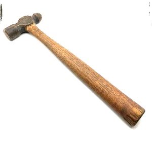 Vintage 20oz Plumb Ball Peen Hammer Wooden Handle 13.5" Long - Picture 1 of 3
