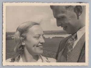 Portrait junges Paar 1940 - Altes Foto - Picture 1 of 2