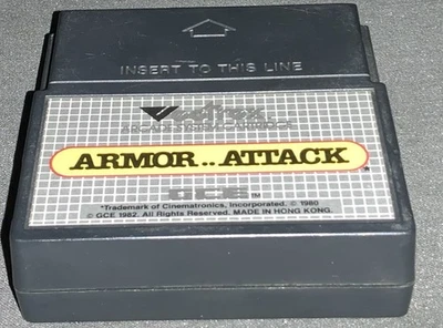 Armor Attack ~ Vectrex ~ UNTESTED ~ #J283 - Image 1 of 2