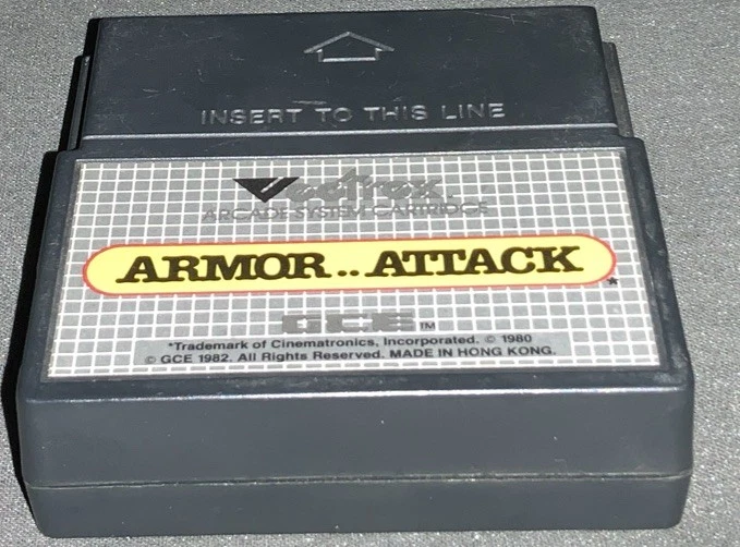 Armor Attack ~ Vectrex ~ UNTESTED ~ #J283 - Image 1 of 2