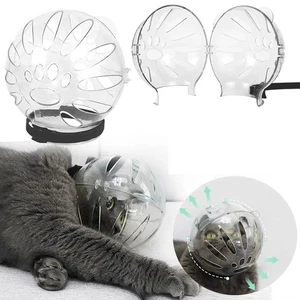 Ball-shaped Pet Space Hood Breathable Anti-bite Mask Cat Head Cover Trim Nails - Picture 1 of 14