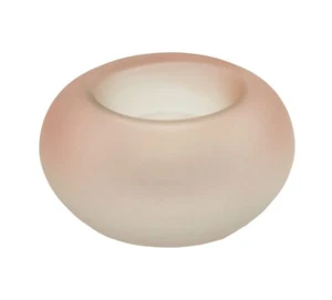 YANKEE CANDLE TRANQUILITY TEA LIGHT HOLDER PINK DONUT - Picture 1 of 3