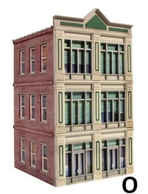 O Scale - 1st National Bank - Building Kit - OGR-876 - Image 1 of 2