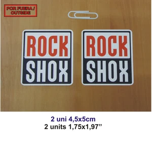Sticker Vinilo Pegatina Decal Vinyl Aufkleber Adesivi Autocollant Rock Shox - Imagen 1 de 1