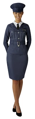 Ladies Royal Air Force WRAF Girl Costume - Image 1 of 2