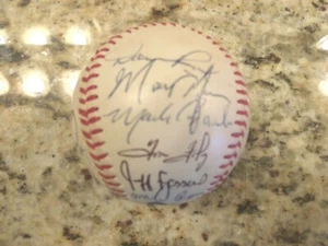 1992 MONTREAL EXPOS TEAM SIGNED BASEBALL 17 SIGNATURES WALKER CARTER ALOU PSA - Picture 1 of 8