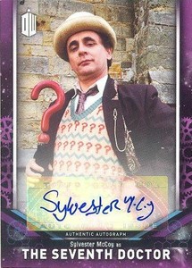 '18 Doctor Who Signature Series DWA-SMC Sylvester McCoy Seventh Doctor Autograph