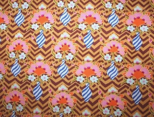 Kaffe Fassett STRIPED VASE GP55 OCHRE fat quarter original issue 3 available - Image 1 of 1