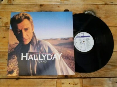 JOHNNY HALLYDAY GANG LP 33T VINYLE EX COVER EX ORIGINAL 1986 - Photo 1/4