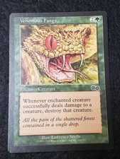 Venomous Fangs X4 Urza's Saga NM/LP MTG Magic The Gathering Cards Play Set