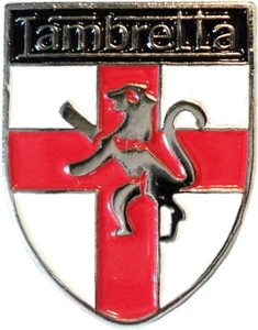 Lambretta Inglaterra San Jorge Bandera Escudo Esmalte Pin Insignia Solapa - Imagen 1 de 1