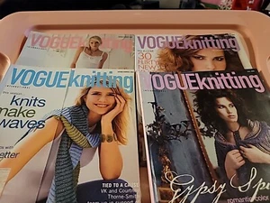 Vogue Knitting International Magazines, 2005, 2006, 2010 - Foto 1 di 6
